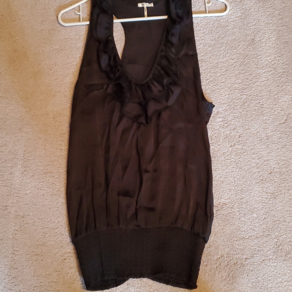 Racerback silky top